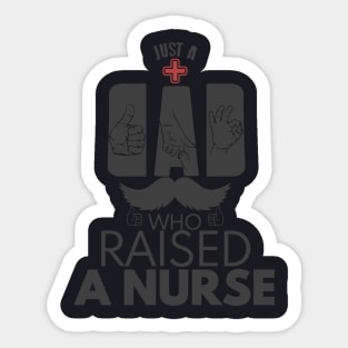 Awesome Nurse Design Sticker